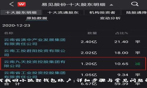 如何找回小狐狸钱包账户：详细步骤与常见问题解析