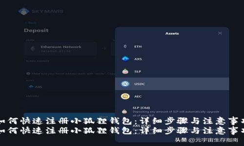 如何快速注册小狐狸钱包：详细步骤与注意事项
如何快速注册小狐狸钱包：详细步骤与注意事项